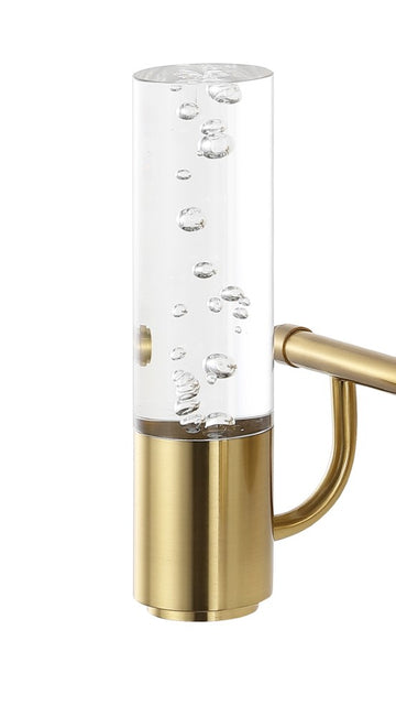 Bolha Minimalist Modern Bubble Acrylic/Iron Integrated LED Vanity Light